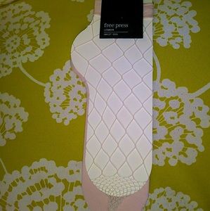 🤎[Final Price]Set of 2: Fishnet and Solid Socks|NWT